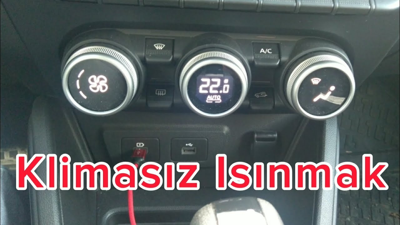 Dacia Duster 1.3 Tce 150 HP EDC Journey - Klimasız Isınmak