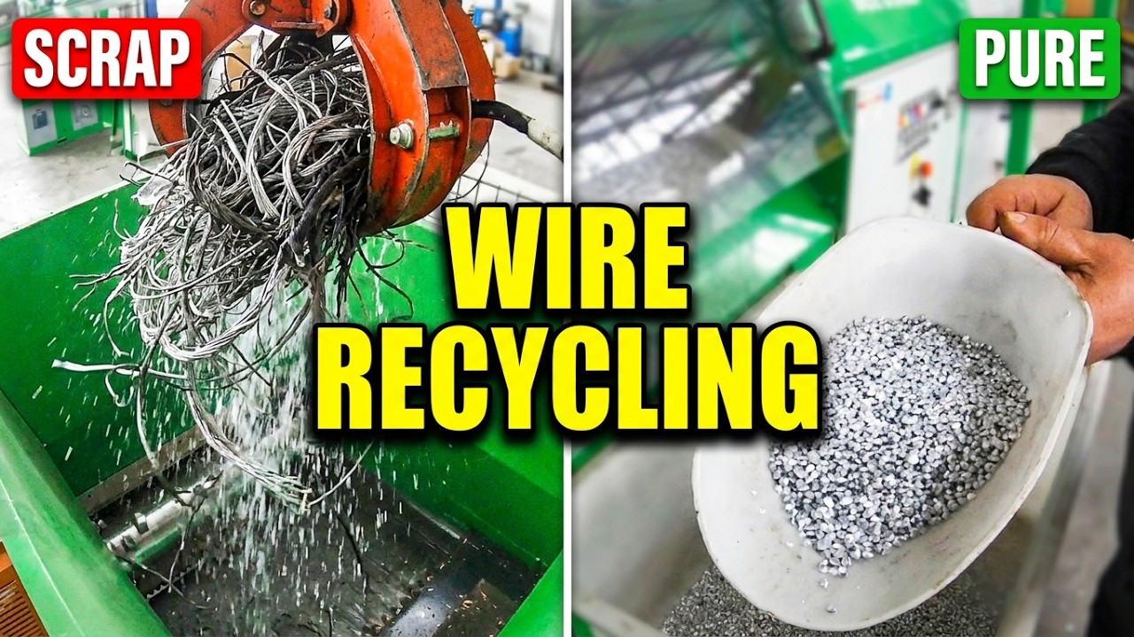 Electric Wire Recycling Made Simple | Compact Chop Line by Engineered Recycling Systems