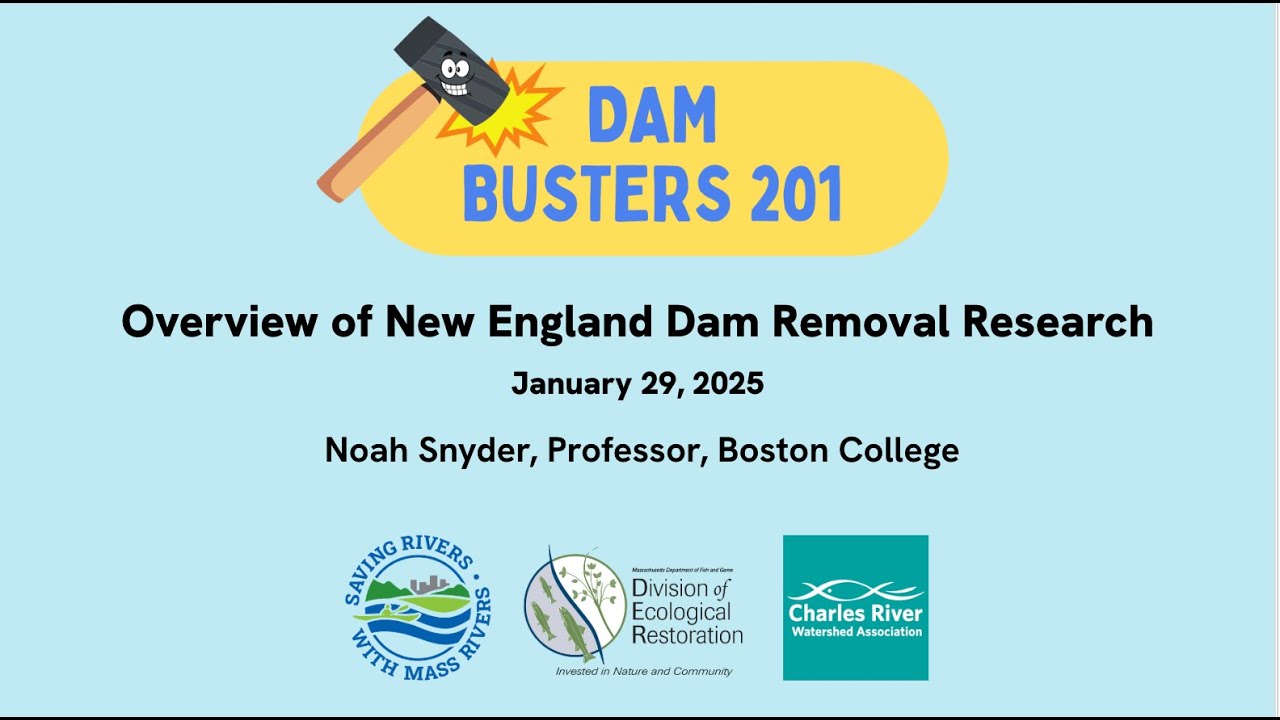 Dam Busters 201: New England Dam Removal Research