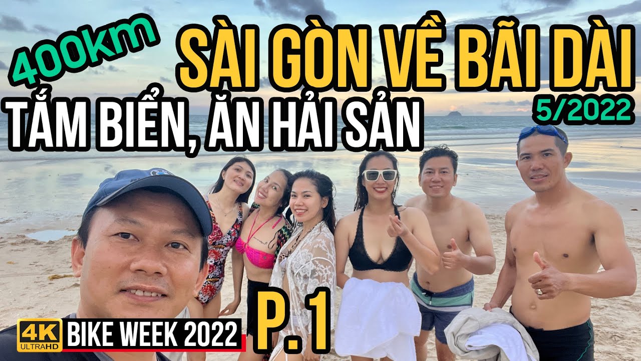 400KM TỪ SÀI GÒN VỀ BÃI DÀI CAM LÂM ĂN HẢI SẢN, Ở RESORT TẮM BIỂN | BIKE WEEK CAM RANH 2022 PHẦN 1