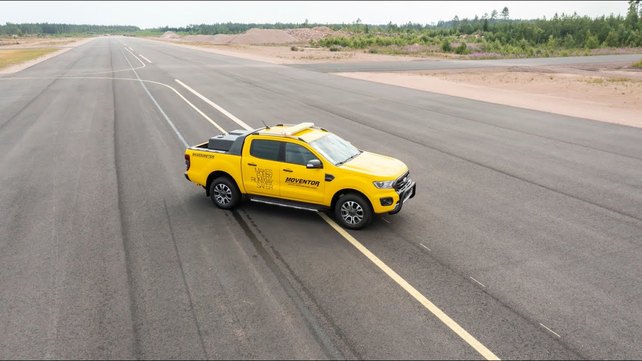 Skiddometer BV11 VI (Vehicle Integration) - Airport friction tester By Moventor - Double Cab