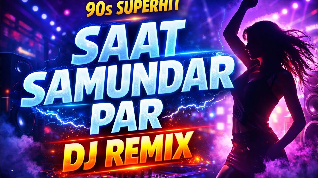  Saat Samundar Par Main Tere Piche Piche Aa Gaya | DJ Remix 2026 | 90s Superhit Hindi Song |#dj 