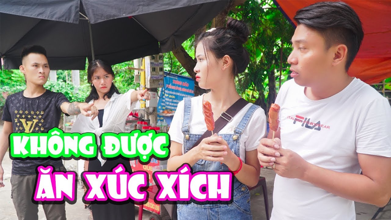 Không Được Ăn Xúc Xích Ngoài Cổng Trường - Đi Về Nhà Học Bài Ngay - Táo Xanh TV