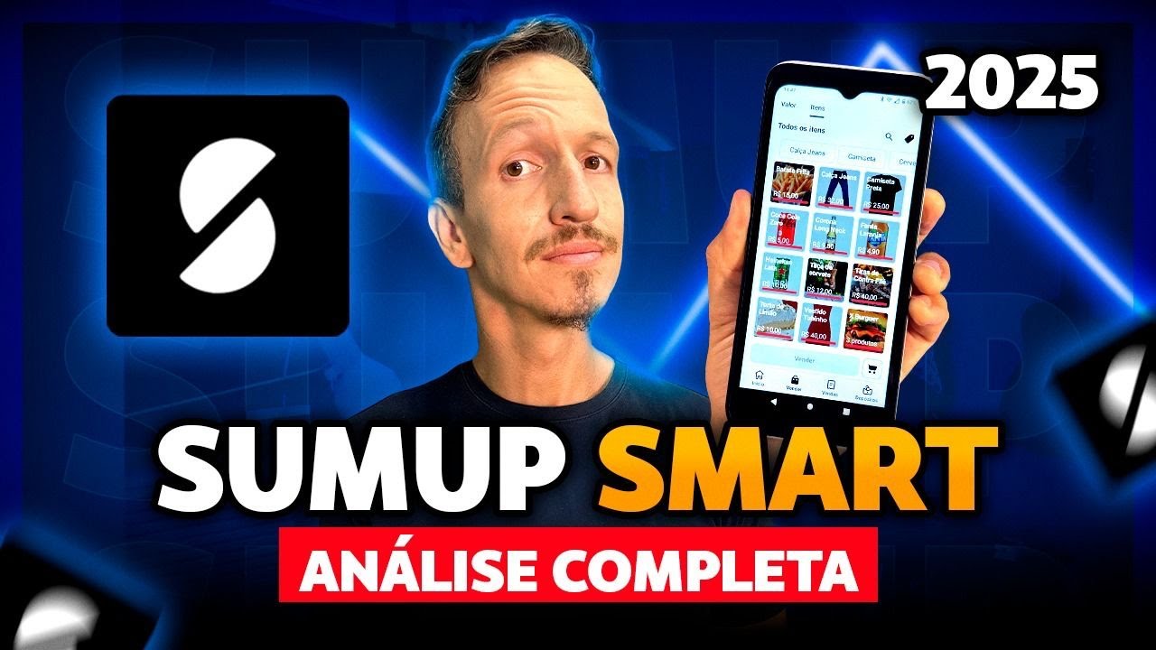 Testei a SUMUP SMART - A NOVA MÁQUINA de Cartão da Sumup - ANÁLISE SINCERA