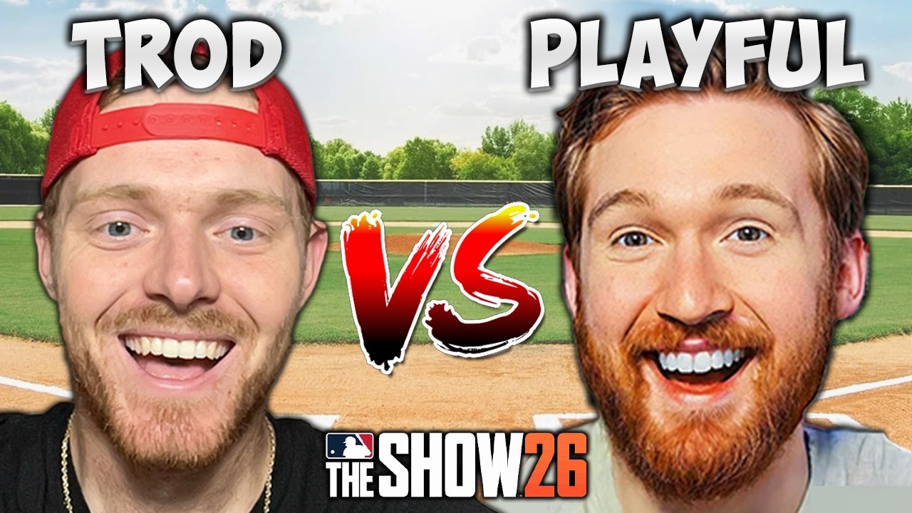 Я сразился один на один с Playful в MLB The Show 26 (первая игра).