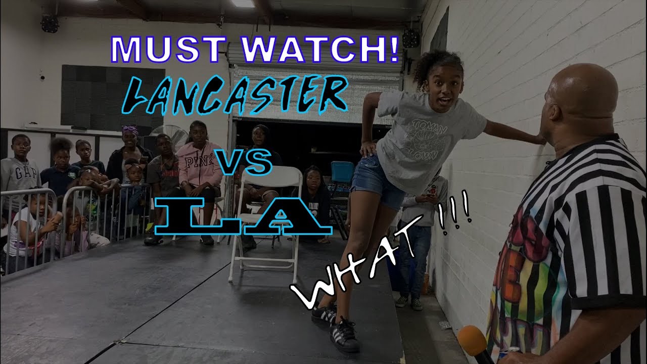 A MUST WATCH INTENSE BATTLE! l LANCASTER vs LA l Tommy The Clown l OfficialTsquadTV l