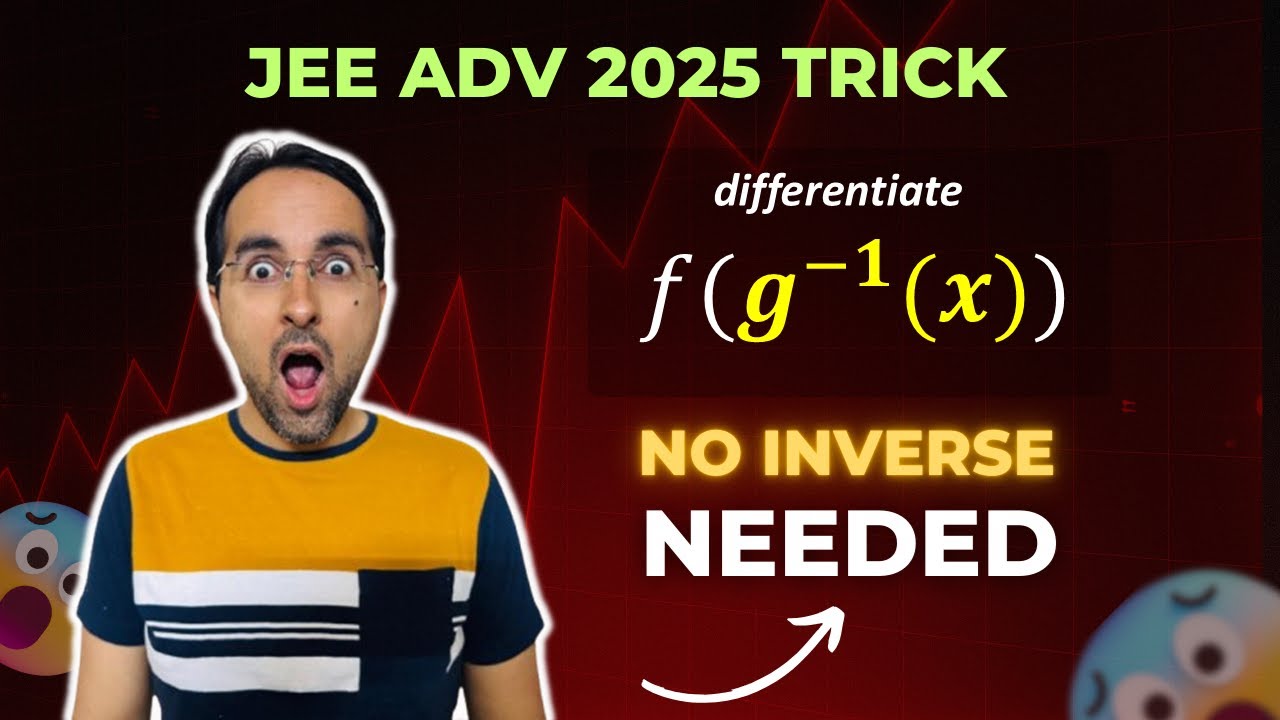 JEE Advanced 2025 | Inverse Function Trick You MUST Know 🔥