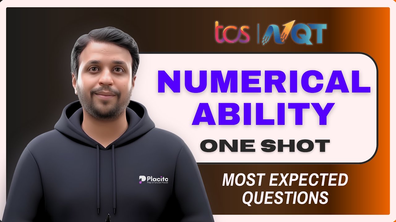 TCS NQT 2026 Numerical Ability One Shot | Crack Aptitude in 1 Hour| Most Expected Questions + Tricks