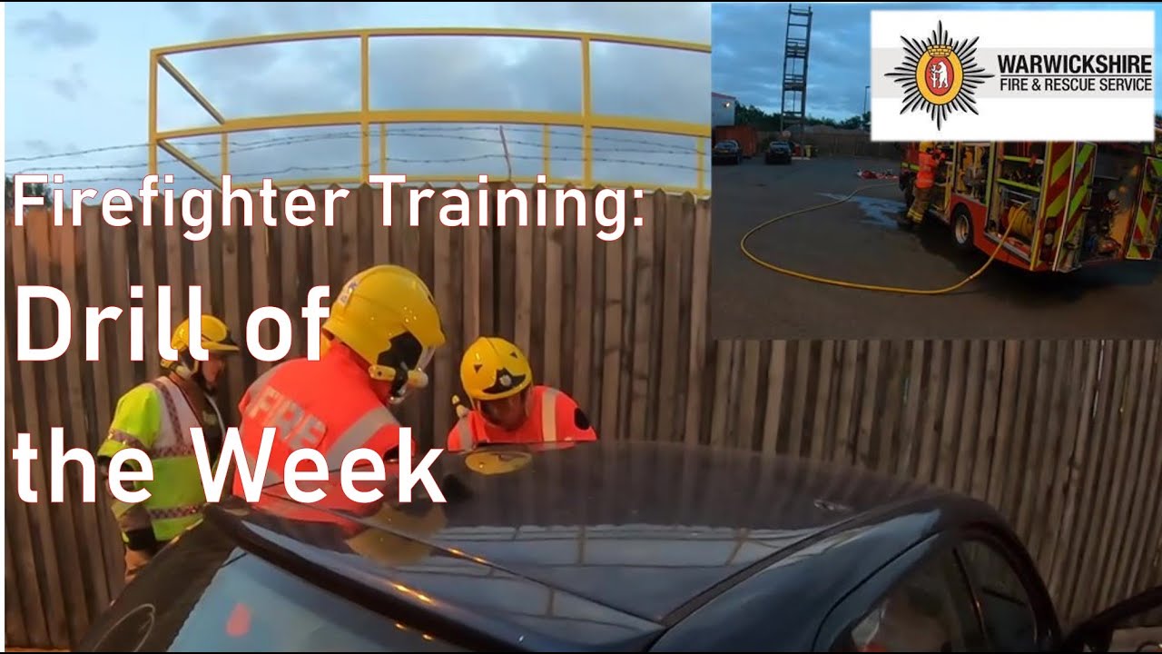 Dill of the Week: Simulated car crash into wall, whilst responding to two emergencies.