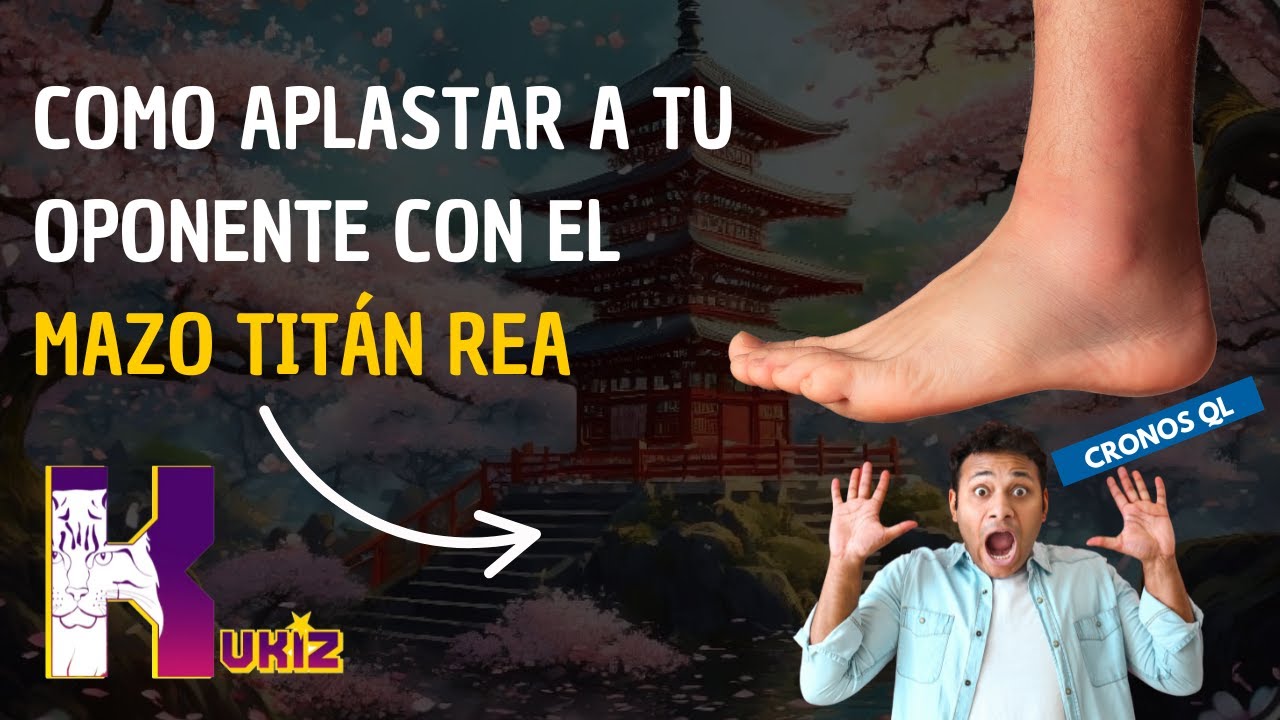 COMO APLASTAR A TU OPONENTE CON EL MAZO TIT&Aacute;N REA