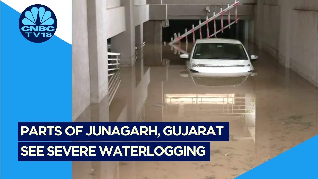 Gujarat Rains: Parts Of Junagarh See Severe Waterlogging | CNBC TV18