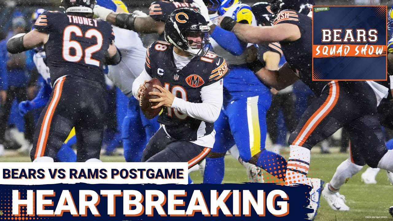 BEARS SQUAD SHOW: The Chicago Bears MAGICAL season ends in HEARTBREAKING fashion to the Rams