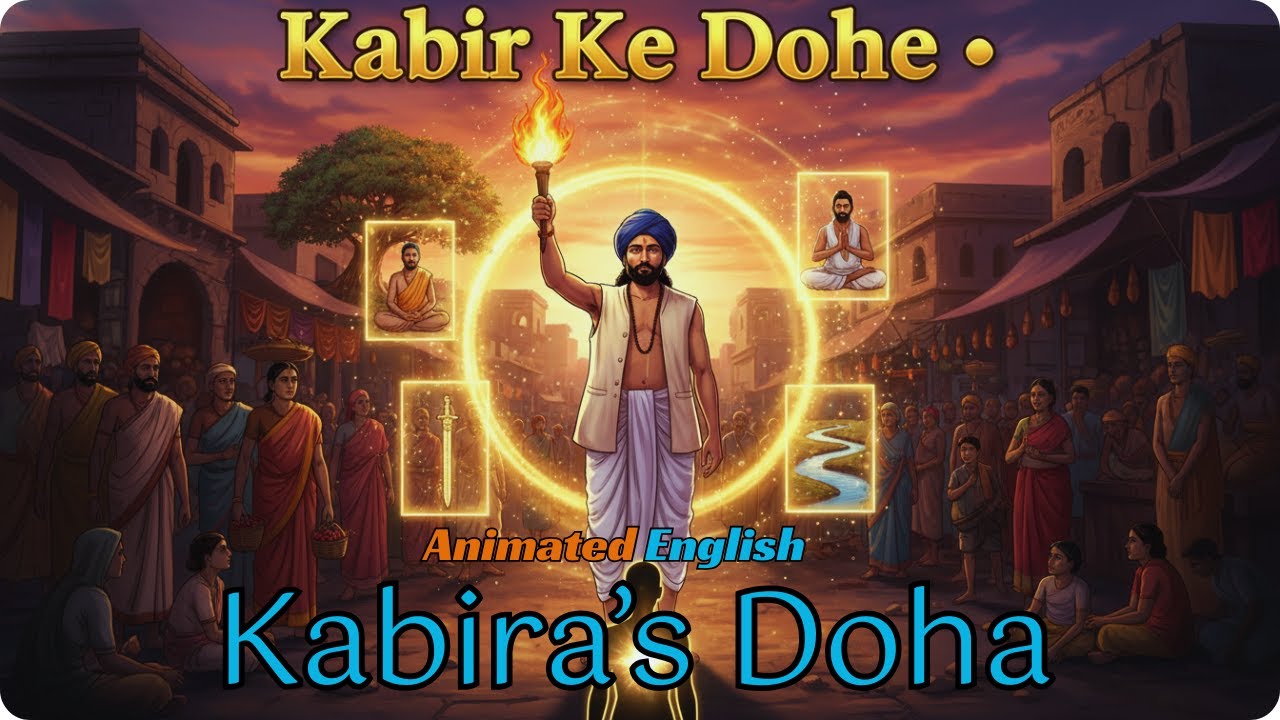 Kabira's Doha in Engish | Animated Animated Doha | Kabir ke Dohe in English #kabir