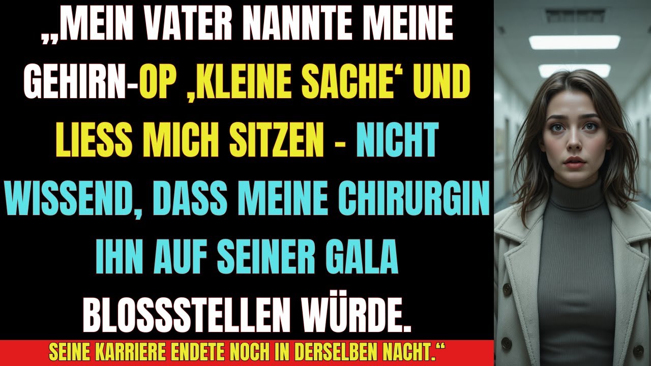 „Er ließ mich nach der Gehirn-OP allein – doch meine Ärztin entlarvte ihn vor allen!“