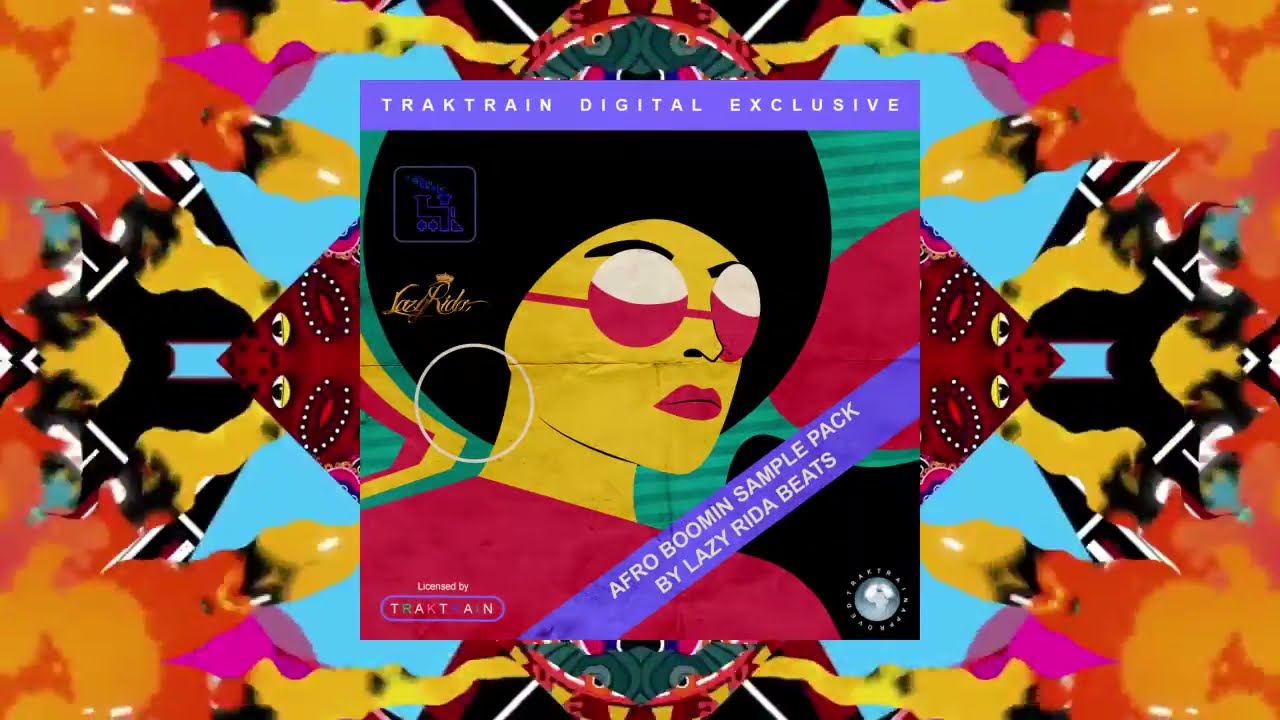 Afro Boomin Sample Pack (480) by Lazy Rida Beats | TRAKTRAIN Digital Exclusive