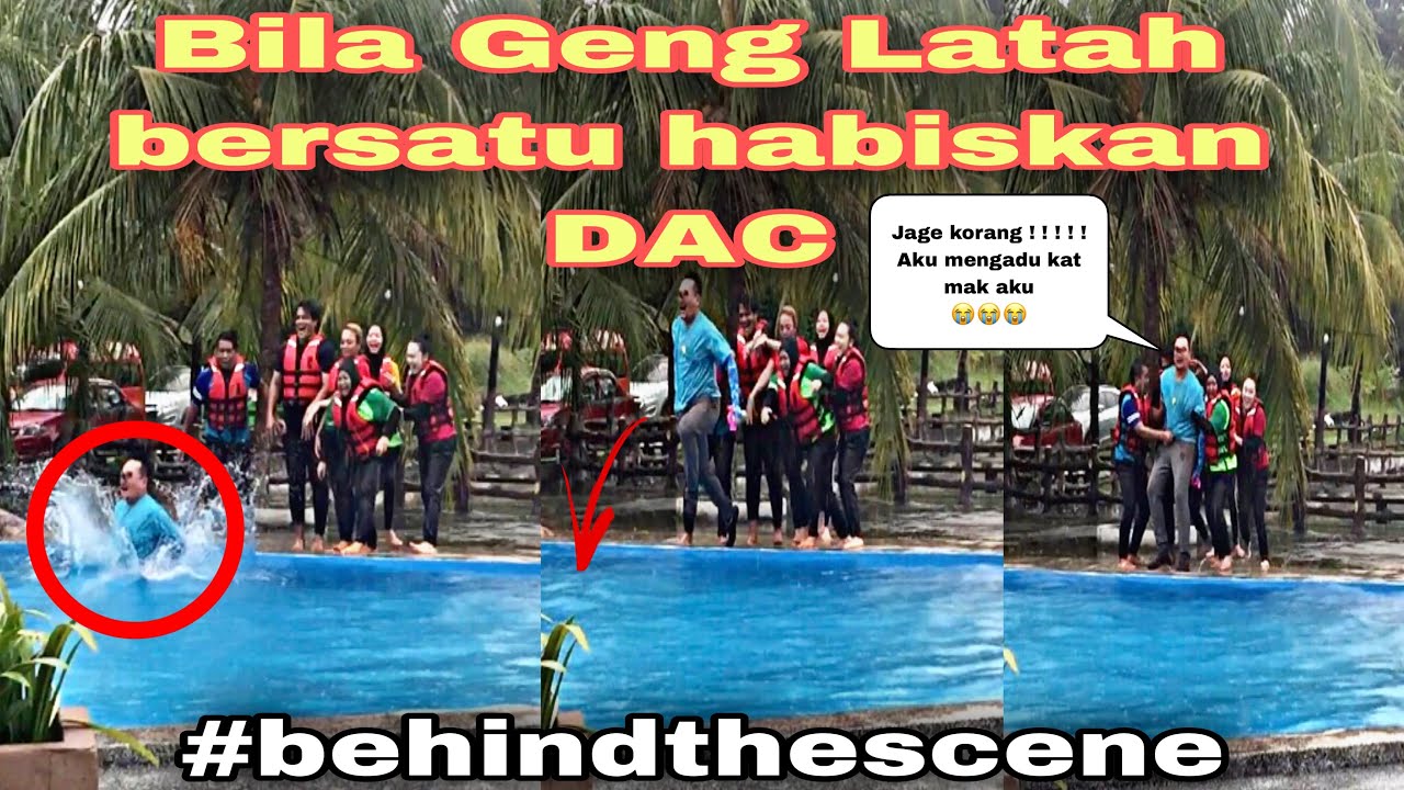 Bila Geng Latah bergabung,Dac terjebak | behind the scenes | Geng Latah #fyp #melatah #fypシ #latah