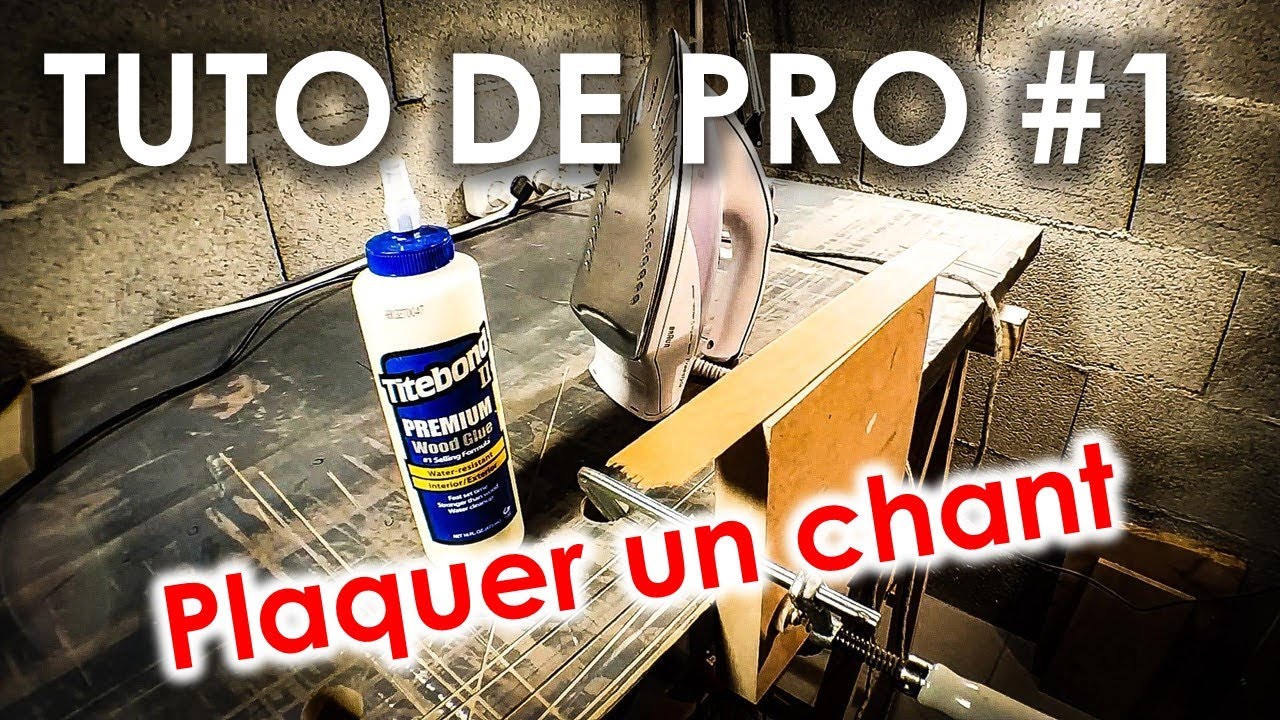 TUTO DE PRO : PLAQUER UN CHANT À L'ANCIENNE (Technique d’ébéniste) | Astuces Design