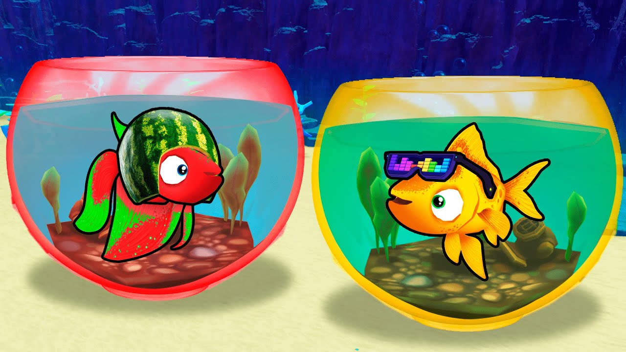 We're TRAPPED As Fish In Roblox