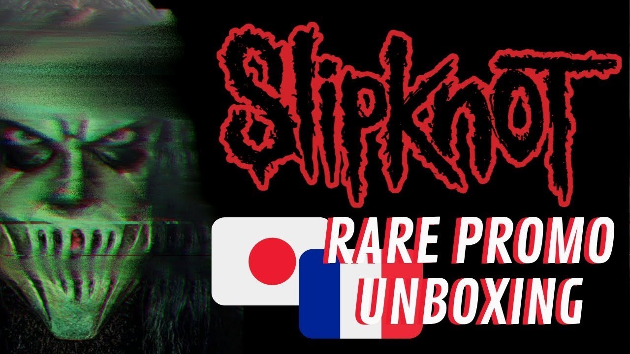 EXTREMELY RARE SLIPKNOT PROMO UNBOXING | IG @slipknot.collector