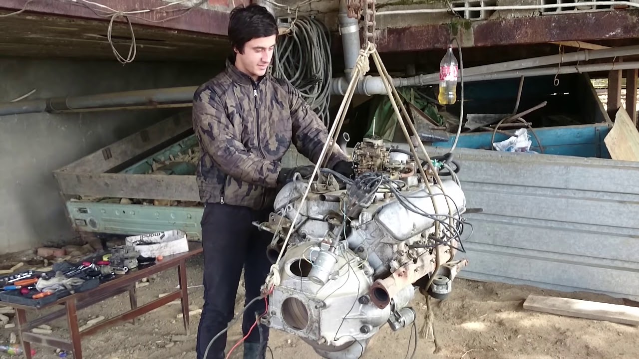 Самый красивый  звук советского V8