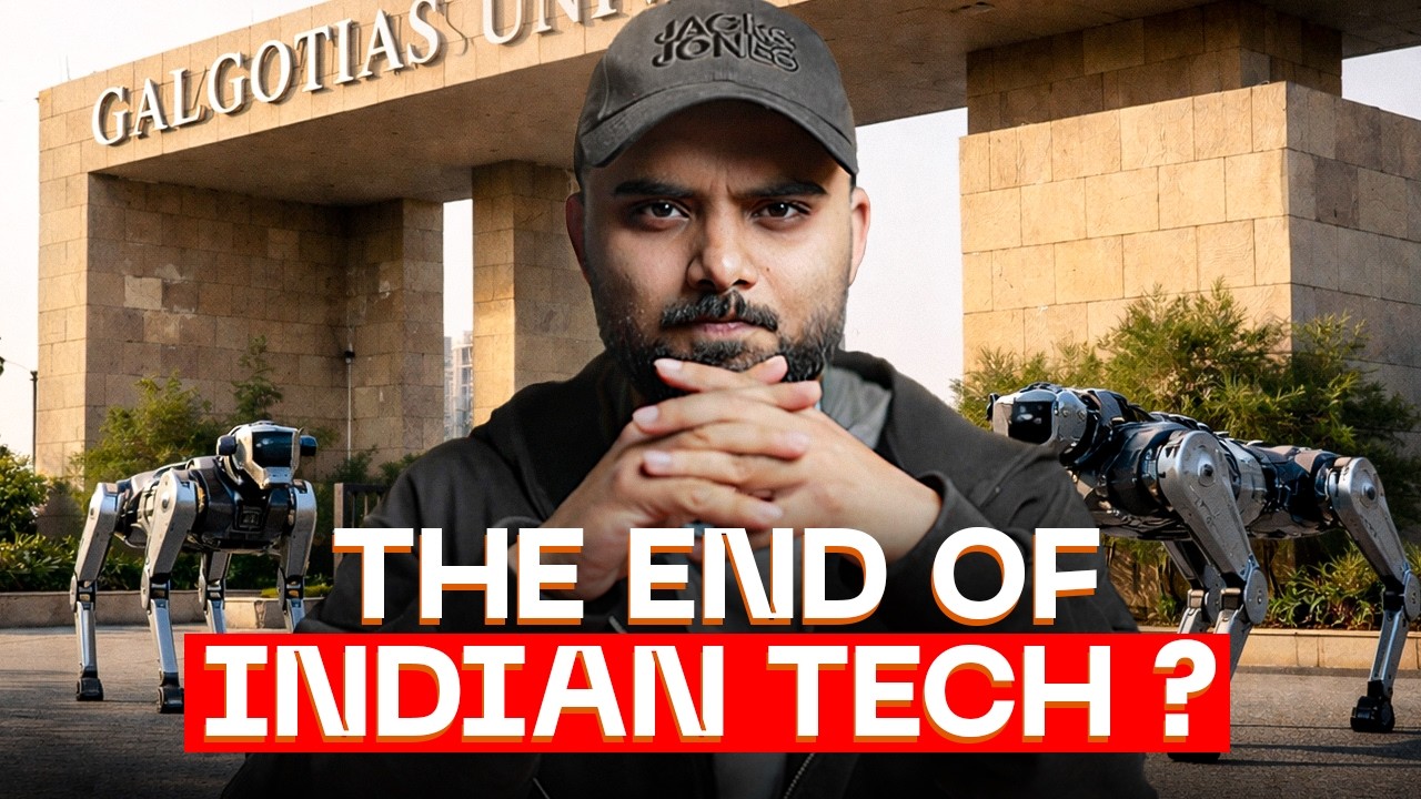 Why INDIA Is Lagging in Tech Innovation ?  The Galgotias Chinese Robot Incident