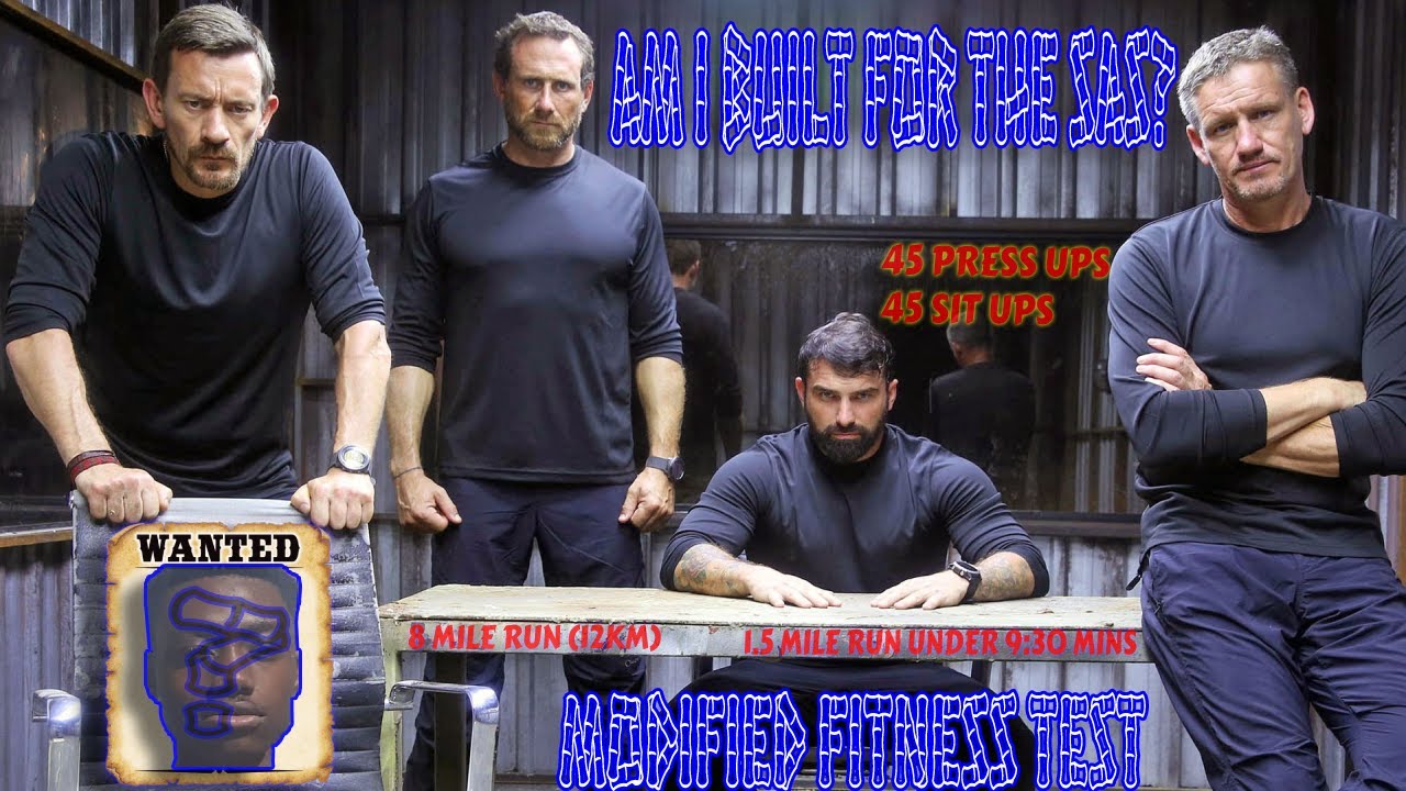 SAS Army Fitness test: Quarantine Impossible home workout