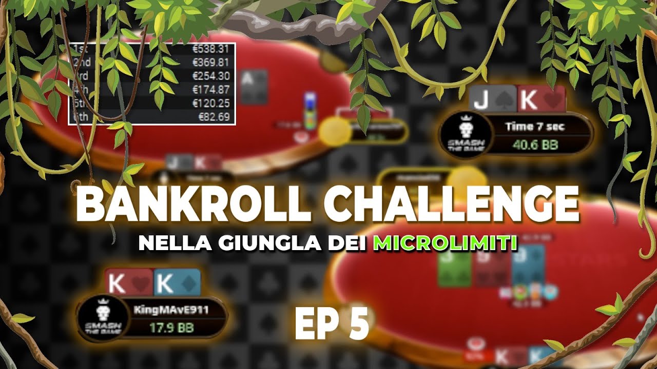 BANKROLL CHALLENGE ep#5 - VITTORIA DEL BIG 5 6-MAX