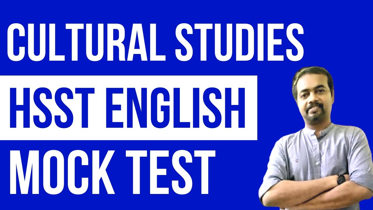 HSST English 2022 Cultural studies classes with Mock Test