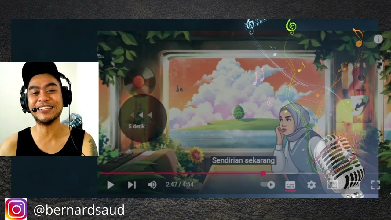 Salma Salsabil - Sesal (Official Lyric Video) | SINGER REACTION