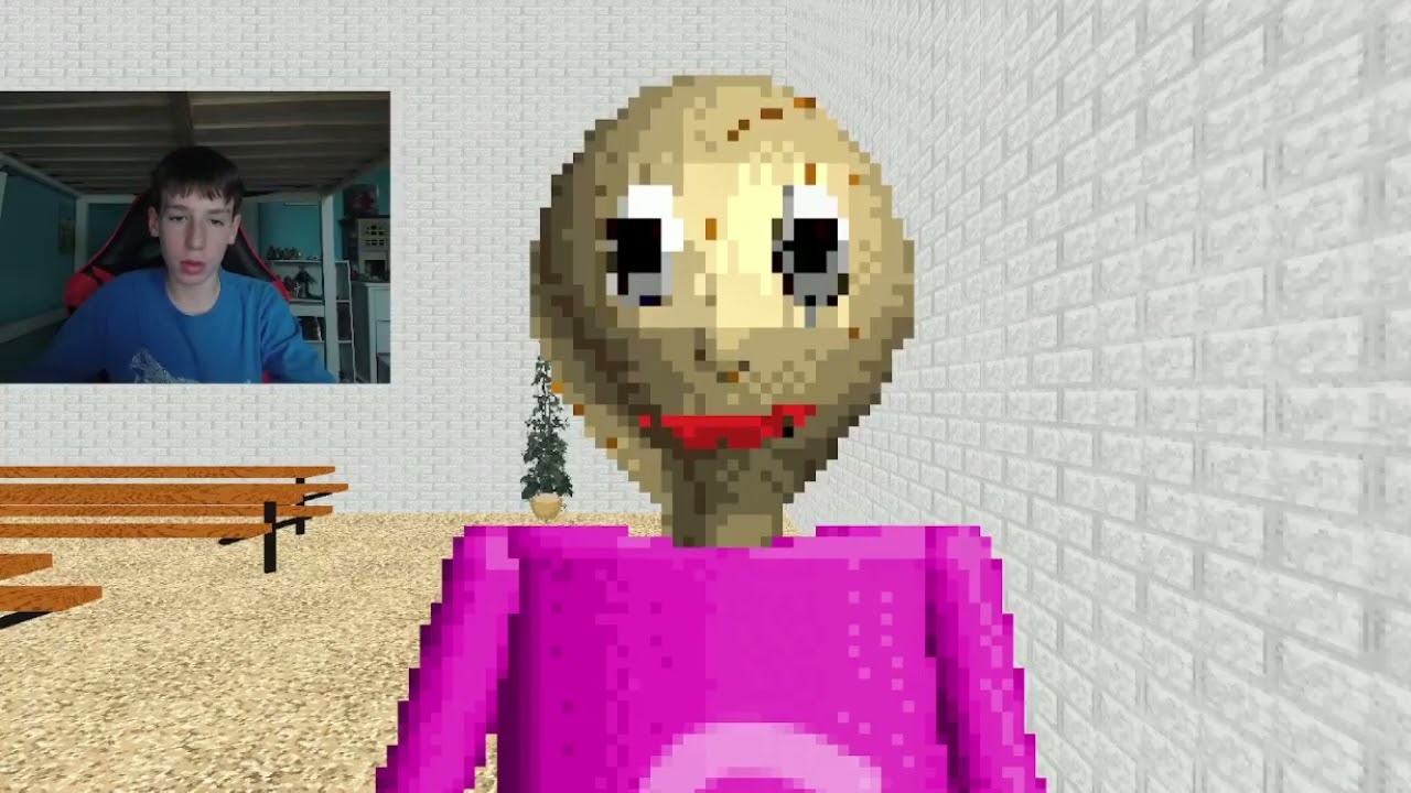 Baldi Got Addicted to Ten Different Numbers at Once #letsplay #baldisbasics #horrorgame #horror