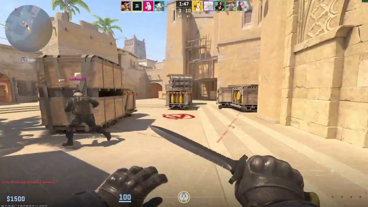 Pew pew CS2