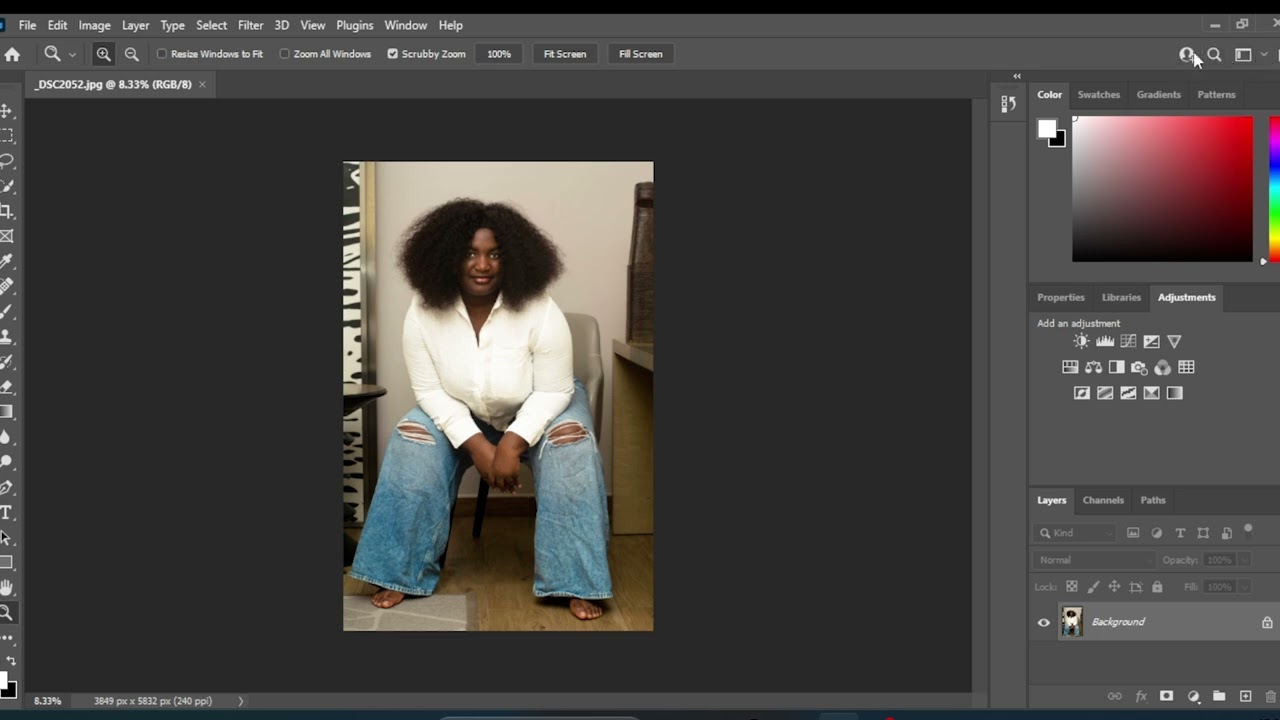 {2}  Adobe photoshop user interface appreciation