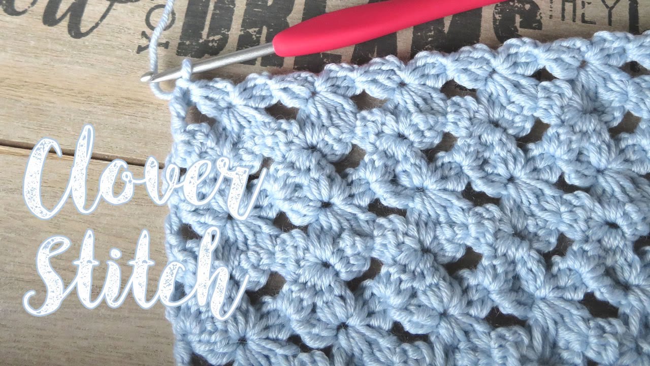 'Clover' Crochet Stitch