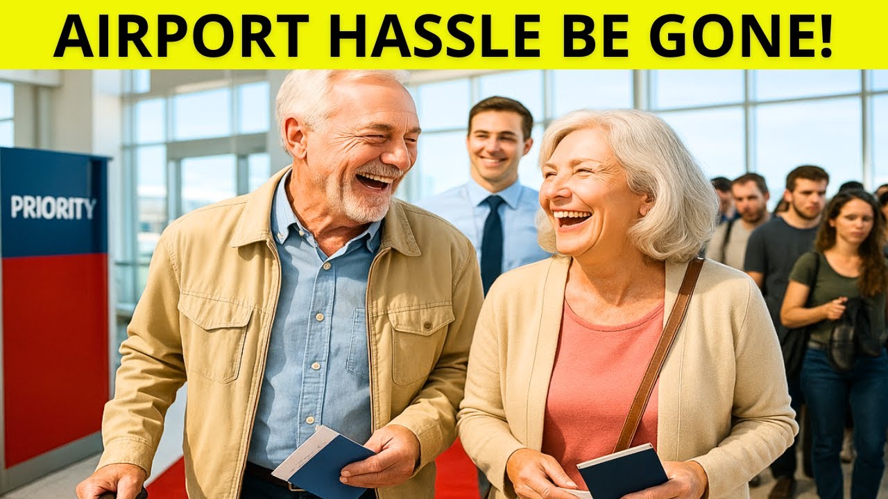 25 Travel Tips for Seniors - Airport Hacks to Make Your Flight Easier!