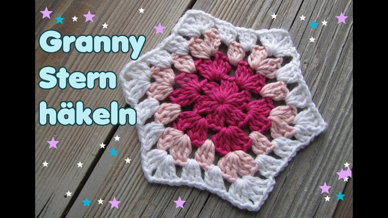 Granny Hexagon häkeln für Hexagon Jacken