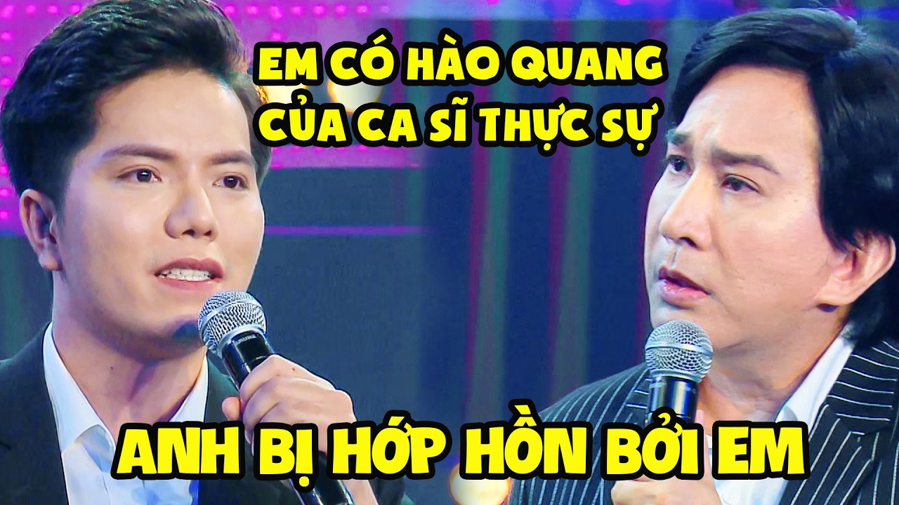 NSƯT Kim Tử Long bị thí sinh hớp hồn vì có HÀO QUANG của một CA SĨ THỰC LỰC | SONG CA GIẤU MẶT
