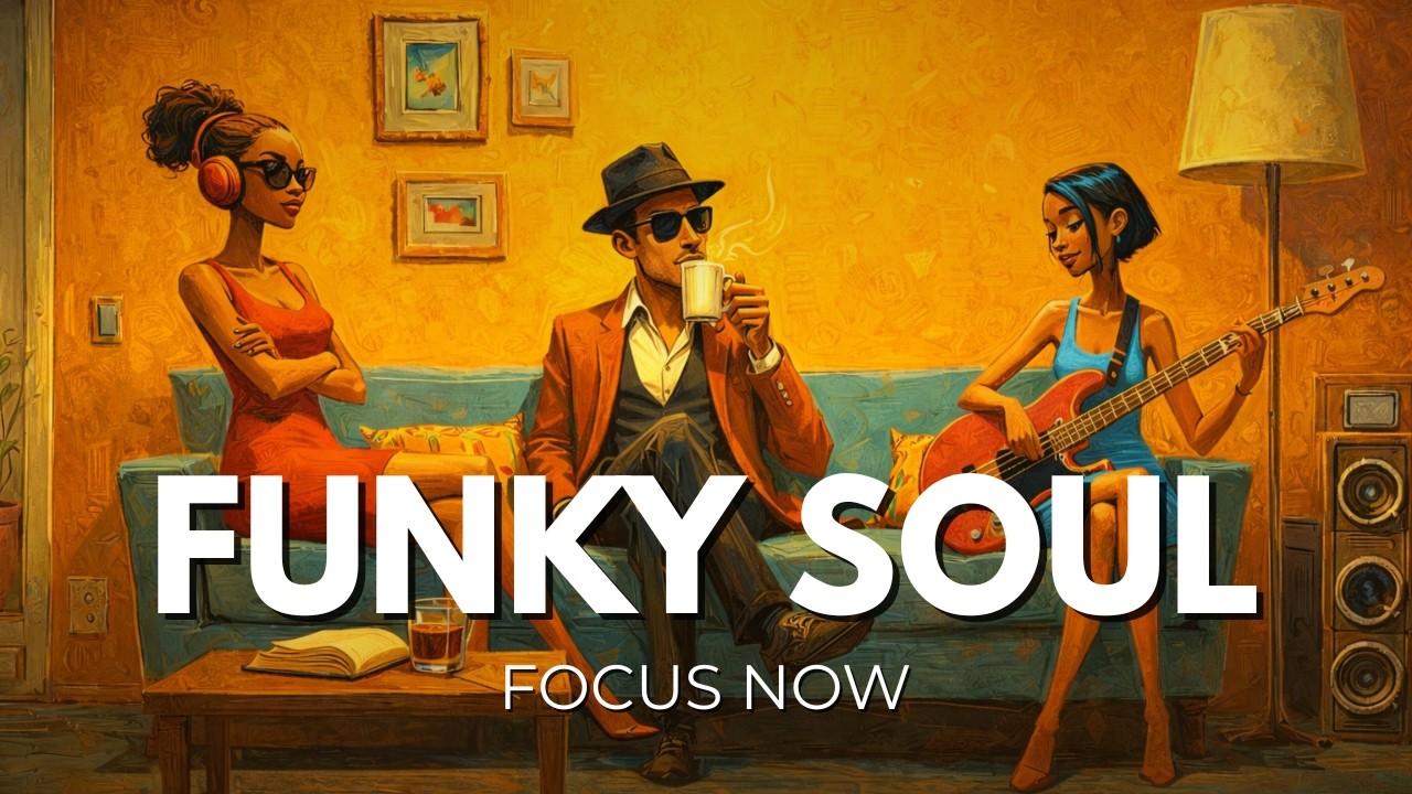 FUNK SOUL JAZZ MIX ☕ | 2h+ Hours of Warm Analog Grooves for Focus & Productivity