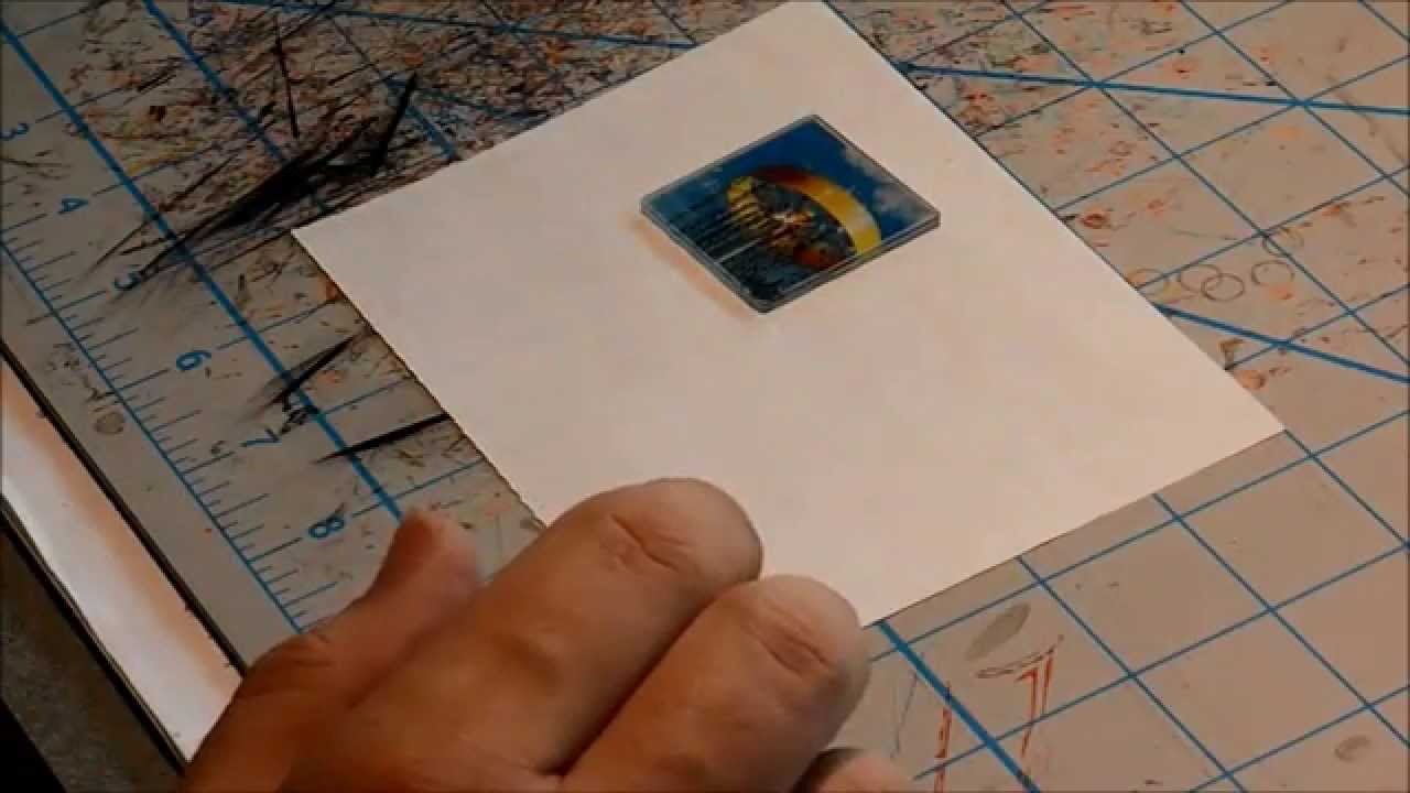 Art Technique - Transferring images onto glass using gel medium