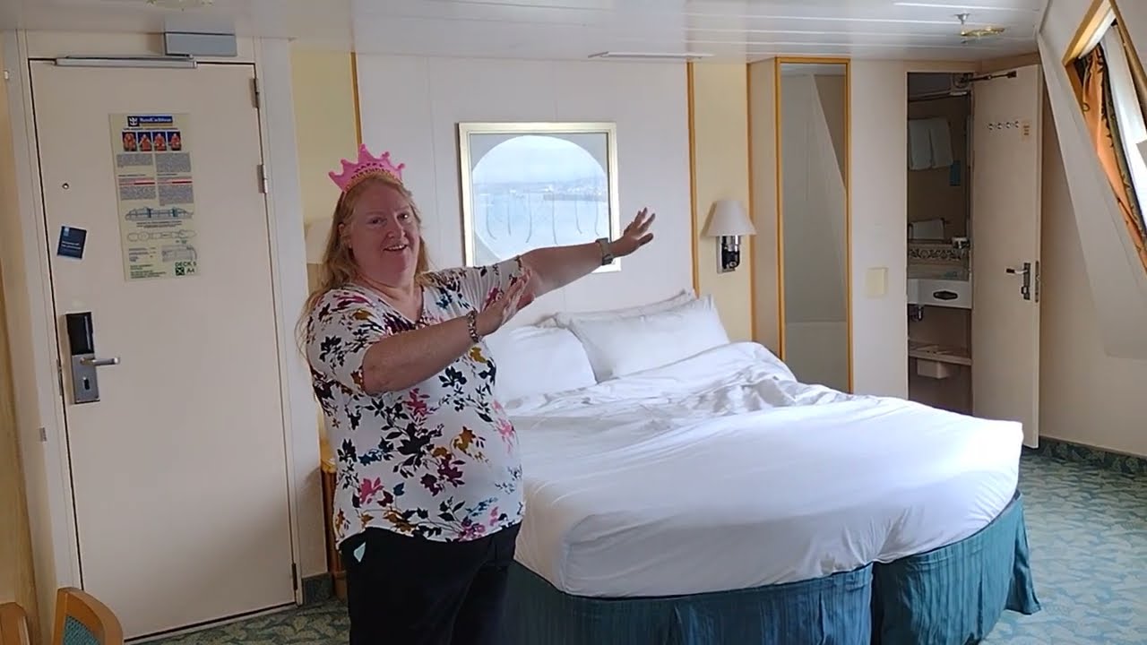 Liberty of the Seas Cabin 7506 Corner Forward Room Tour