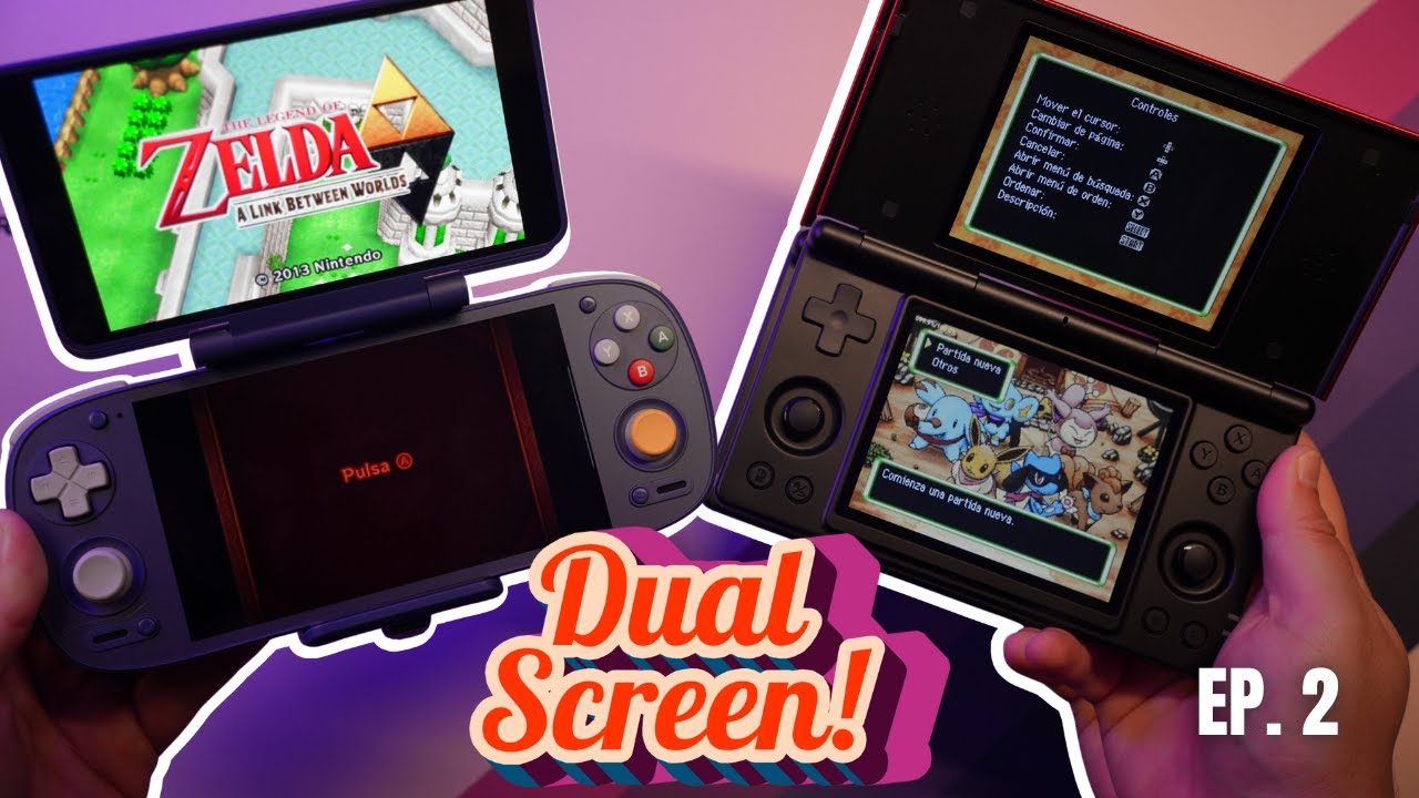 Aprende a emular NDS y 3DS en Android | Retroid Dual Screen y Anbernic DS | Ep. 2