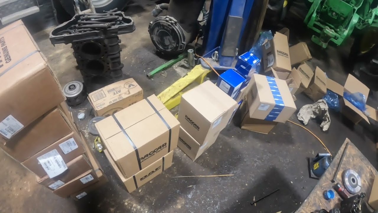 Paccar MX13  overhaul reassembly.