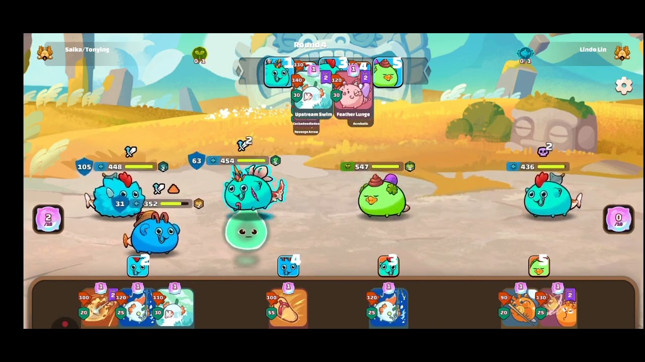 Axie Classic : Classic mid and front line VS. Meta teams