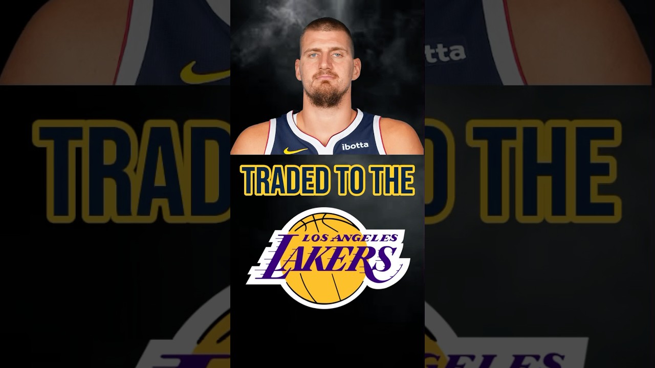 Nikola Jokic TRADED to the LAKERS‼️#nba #nbanews #nbatrade #basketball #viralshorts