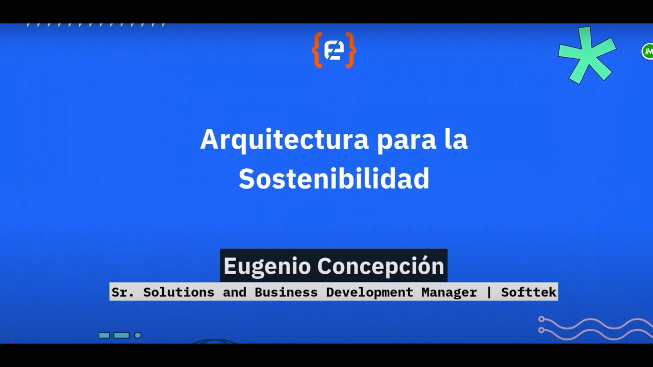 Eugenio Concepción - Arquitectura para la Sostenibilidad