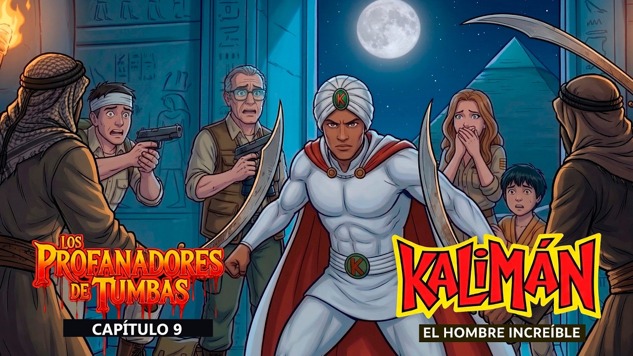 KALIMAN - Capítulo 9 (completo): Profanadores de tumbas