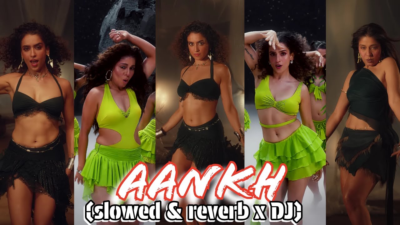 AANKH (Slowed /reverb xD.J)|Sunidhi Chauhan, Rusha & Blizza