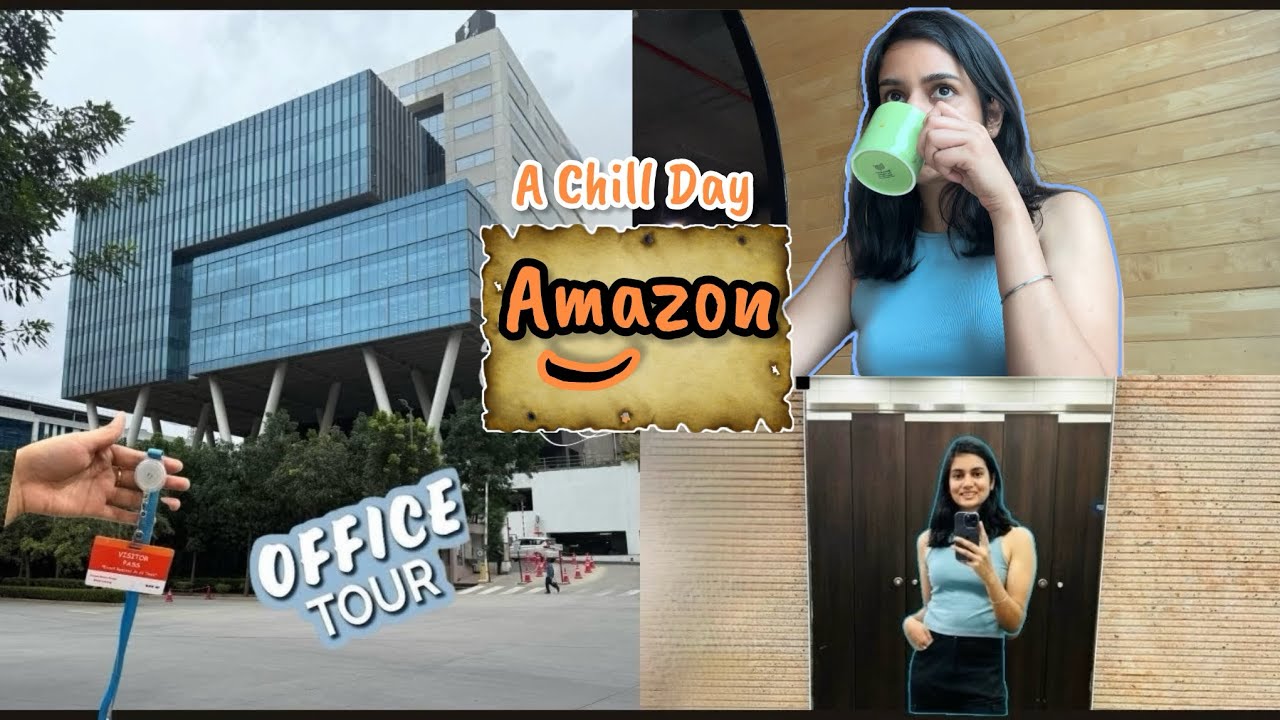 Amazon Bangalore Office Tour | Inside Amazon Aquila Bangalore Building 2025