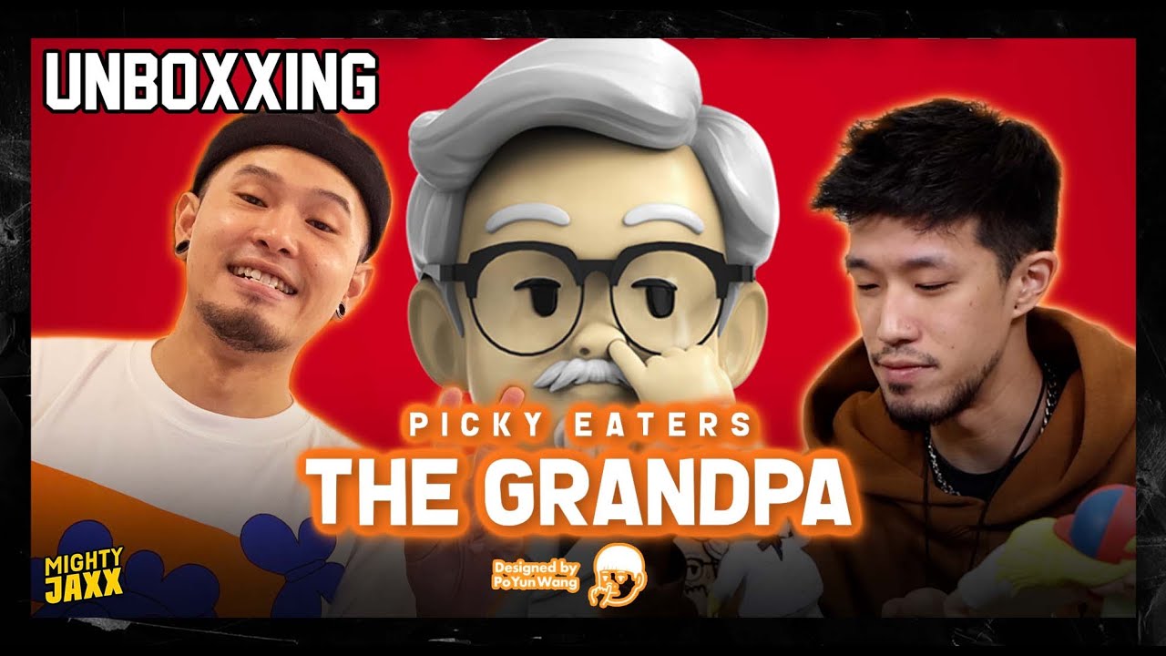 PickyEaters: The Grandpa - Unboxing & GIVEAWAY! | Po Yun Wang | Mighty Jaxx | UNBOXXING