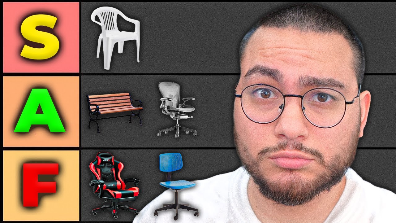 LA TIERLIST DE SILLAS DEFINITIVA