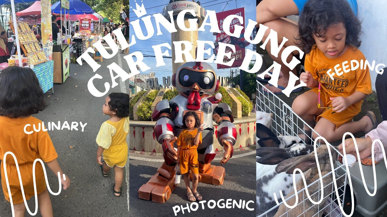 CAR FREE DAY TULUNGAGUNG: Bakar Kalori atau Tambah Porsi? 😂🔥 Fakta Yang Mengejutkan! 🏃‍♂️🍢